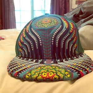 Grassroots Michael Garfield Flat Brim Hat 7 1/8